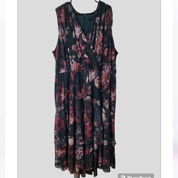 Crossover High-Low Maxi Dress - Picture 4 of 9